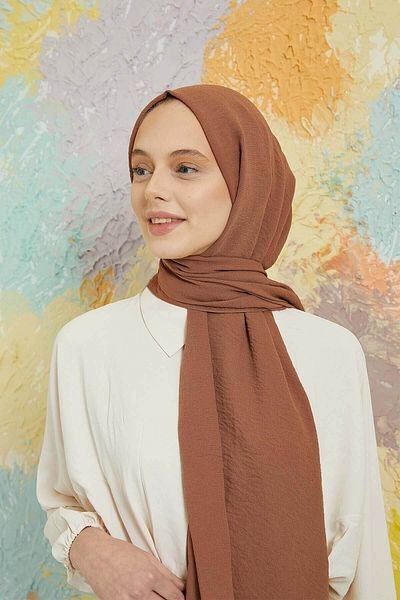 Nilbutik Cazz Shawl Chocolate