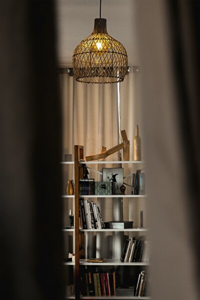rattam Rattan Avize Bambu Sarkıt: Shadow 40cm