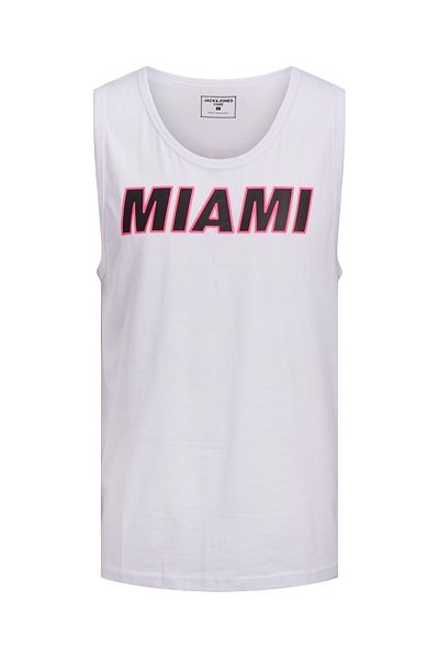 Jack & Jones Jack Jones Base Tank Top Men's White Undershirt 12210164-01