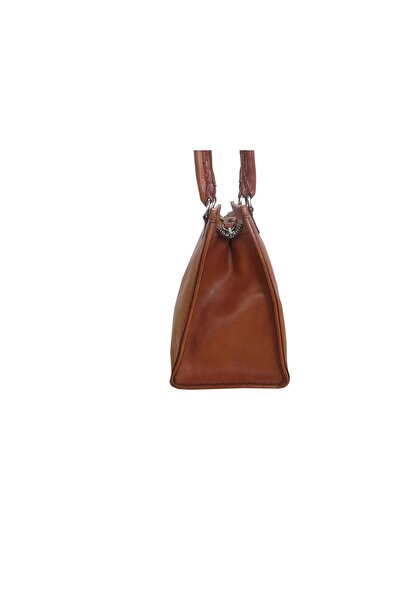 GÖN Handmade Deri Örgü Omuz Çantası ( Arnas )