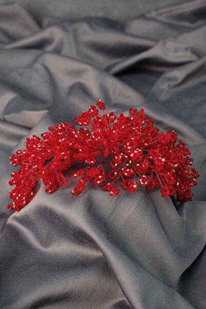 Hobigram Women's Accessory Nilsu Beaded Bridal Crown and Turban Accessory – Other Hair Accessories, Stylish Design