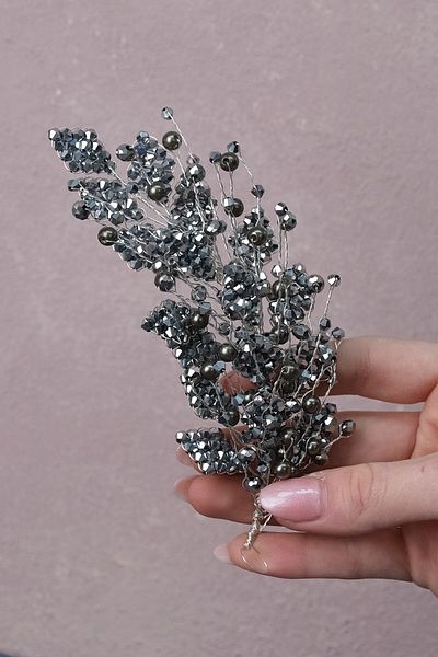 Hobigram إكسسوار للشعر رنا مشبك جانبي لشعر الزفاف وإكسسوار عمامة – إكسسوارات شعر أخرى، تصميم أنيق