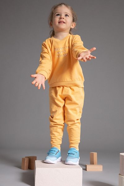 DeFacto Baby Girl Regular Fit Crew Neck Long Sleeve Thin Fabric Set of 2 Knitted