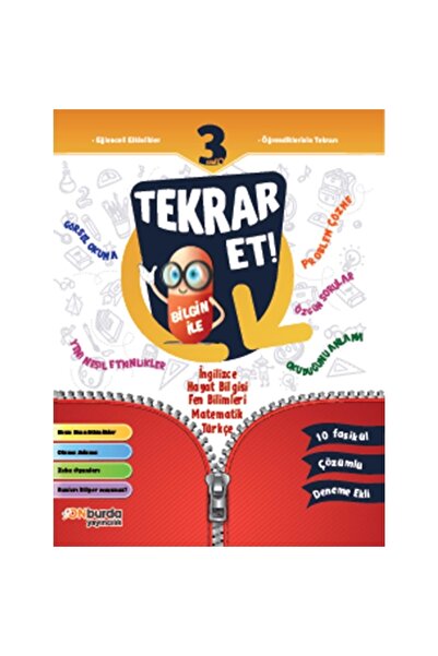 Onburda Yayınları Onburda 3.sınıf Ilk Dönem Tekrar Et!