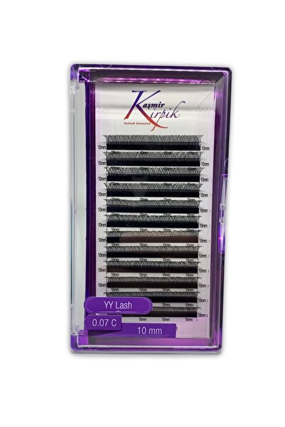 KAŞMİR KİRPİK Otomatik Demet Oluşturan 3 Boyutlu 0.07 Mm C Kıvrım 10 Numara B...
