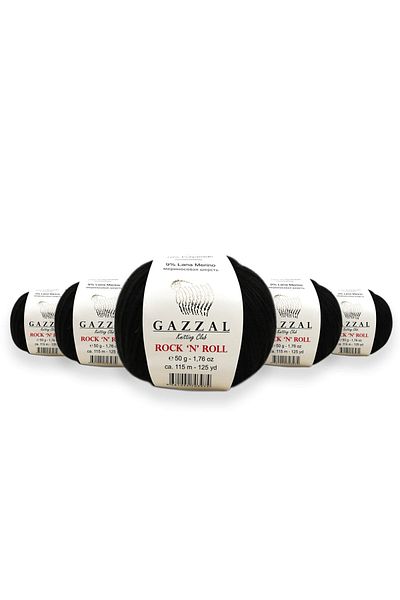 Gazzal Rockn Roll 50 gr 5 Συσκευασία Πλεκτό Χέρι Νήματα Taka Yarn 4215 Rnr