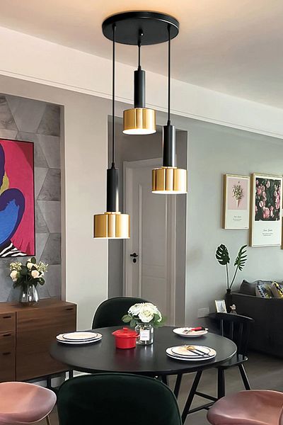 NOONLUX DESIGN&LIGHTING Talin Chandelier Antique Color Set of 3 Trays
