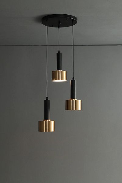 NOONLUX DESIGN&LIGHTING Talin Chandelier Antique Color Set of 3 Trays