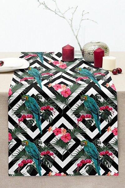 Realhomes Alb-negru, geometric, carouri, papagal, cusut, tricot Raschel