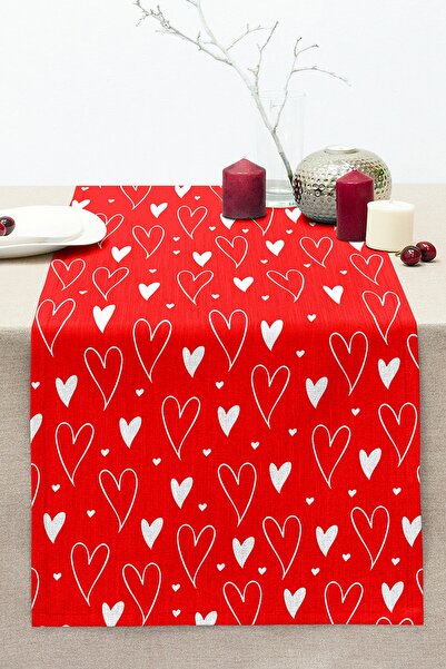 Realhomes Sevgililer Günü Temalı Özel Tasarım Dijital Baskılı Modern Dikişli ...