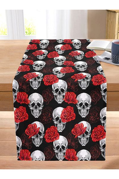 Realhomes Ethnic Motif Digital Printed Modern Stitched Raschel Knitted Runner
