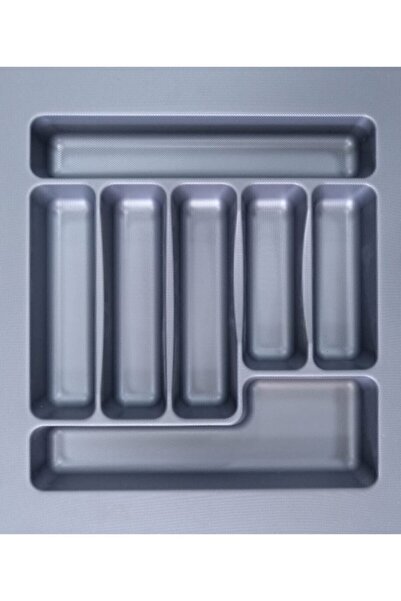 Ersa Çekmece Içi Plastik Kaşıklık Gri 30x49 Gri Çekmece Içi Kaşıklık Kepçelik Çekmece Düzenleyic
