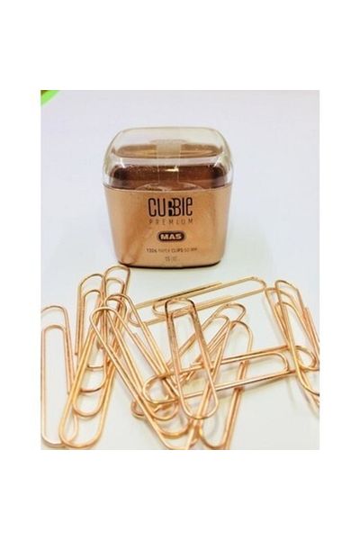 Mas Paper Clip Cubbie Premium 28 Mm Gold 1302