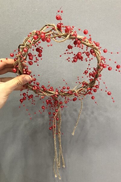 Hobigram Red Pearl Straw Crown for the Most Beautiful Brides – Crown, Crystal Stone, Stylish Model, Bridal Crown – Crown – t