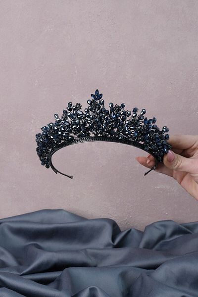 Hobigram إكسسوار شعر العروس Akbahar Gelin Henna Crown – إكسسوار العروس، تصميم أنيق، إكسسوار نسائي – العروس