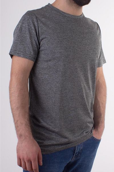 Kinetix Sn-233 Moulıne Khaki Daily Ανδρικό T-Shirt με λαιμόκοψη