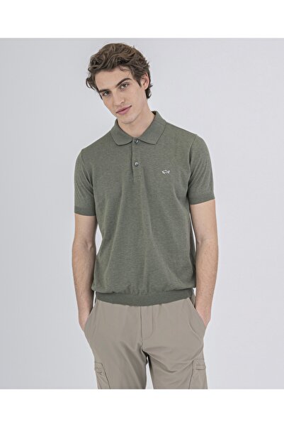PAUL&SHARK Men's Knitted Poloshirt C.wCotton