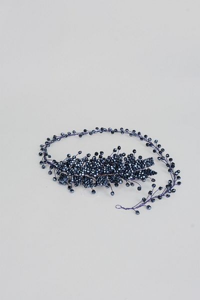 Hobigram Accesoriu de păr pentru mirese Flizyy Crystal Beaded Bridal Tiara – Coroană, Crystal Stone, Model elegant – T