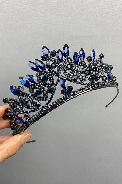 Hobigram إكسسوار شعر العروس Lilya Bridal Henna Crown – تصميم خاص، إكسسوار، إنتاج عالي الجودة، طراز مذهل