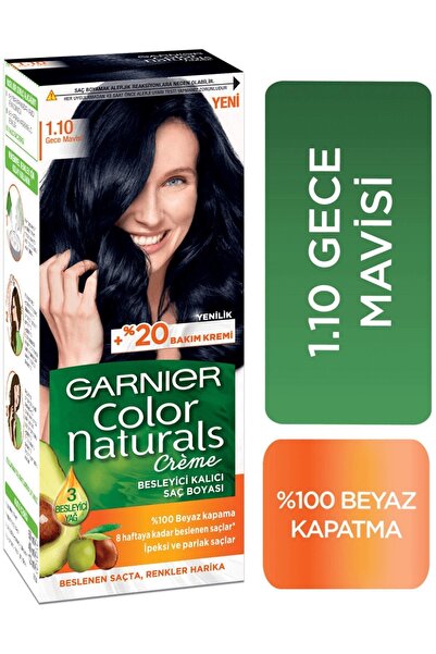 Garnier Color Naturals Saç Boyası Gece Mavisi No: 1.10