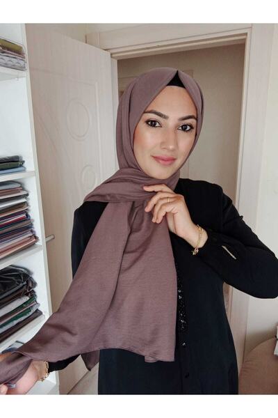 avzen şal Βαμβακερό σάλι Dark Mink