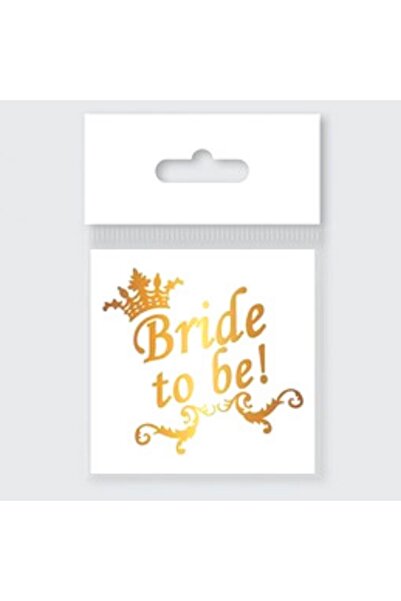 parti sürprizi Bekarlığa Veda Bride To Be Yazılı Geçici Dövme 10 Adet