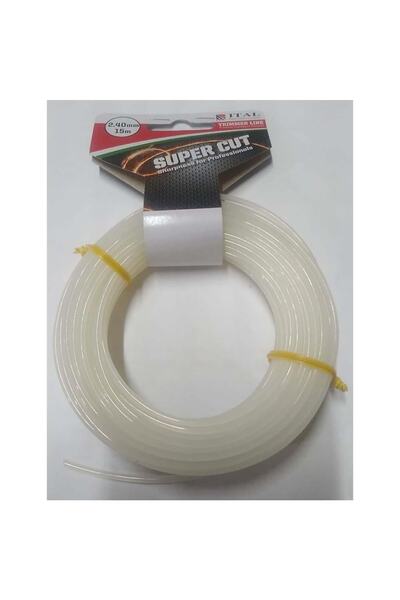 İtal Yuvarlak Misina Tırpan Ipi 2.4 Mm 15 Metre