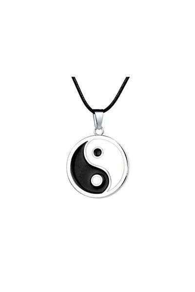 Acousticworld Ying Yang Steel New Necklace