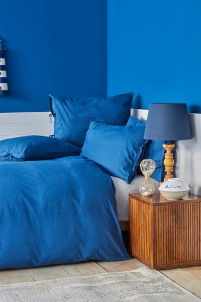 Nautica Home Комплект завивка за единична завивка Pruva в тъмносин цвят