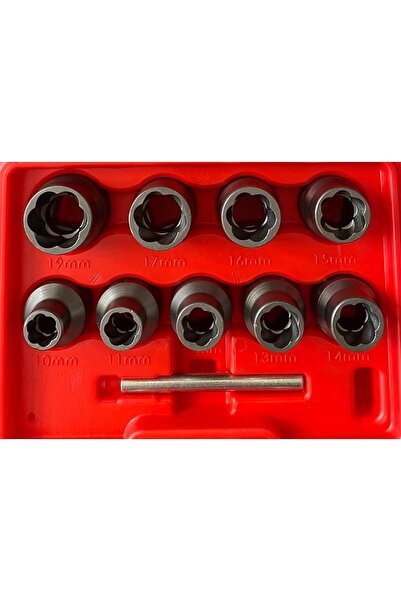 Yama Yahbls1209 Set de 9 bucăți de chei tubulare pentru piulițe