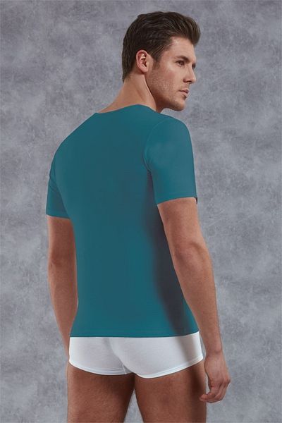 Doreanse Men's Modal Deep V Neck Short Sleeve T Shirt 2820