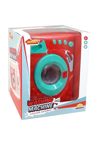 Sunman Household Appliance with Sound and Light Washing Machine Educational Toys Dollhouse Kitchen Set Games