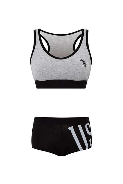 U.S. Polo Assn. Bustier and Shorts Set - Women