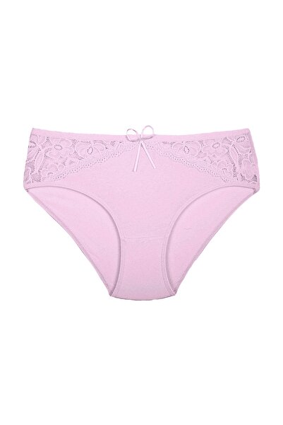 Zena Chiloți de damă din bumbac din 5 piese cu detaliu din dantelă în față