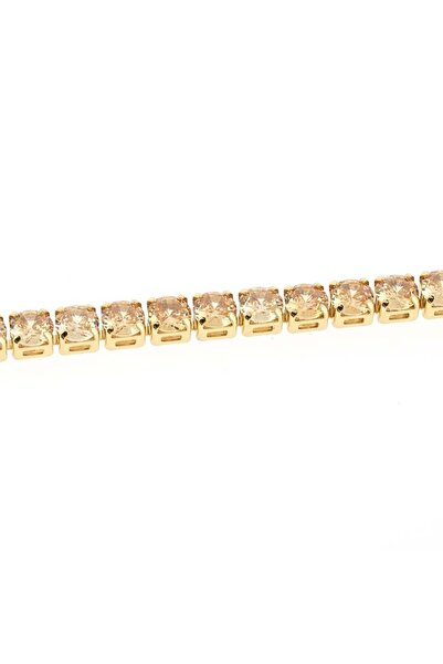 Merano Design 4mm Kahverengi Su Yolu Choker