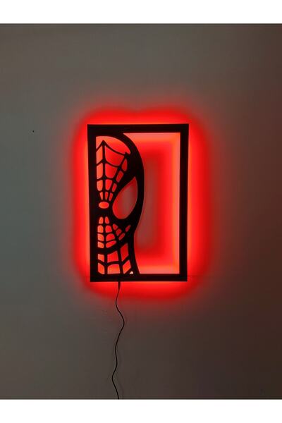 Aktif Tasarım Spiderman Ledli Tablo