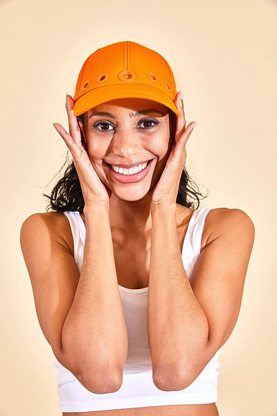 XHAN Cap - Orange - Casual