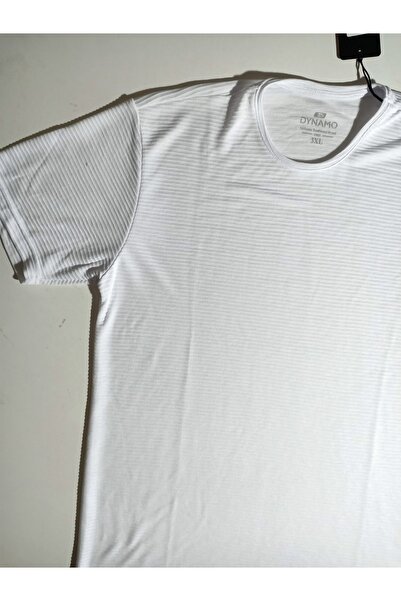 DYNAMO Μπλουζάκι με λαιμόκοψη Slimfit Plus Size