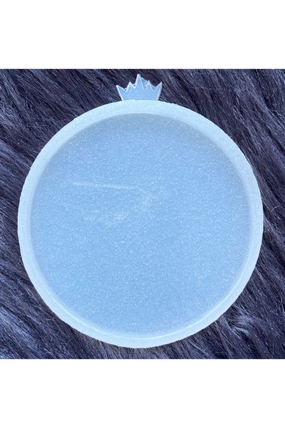 cnk craft shop Yuvarlak Epoksi Reçine Bardak Altlığı Silikon Kalıbı 7,5 cm Epoksi Kalıp