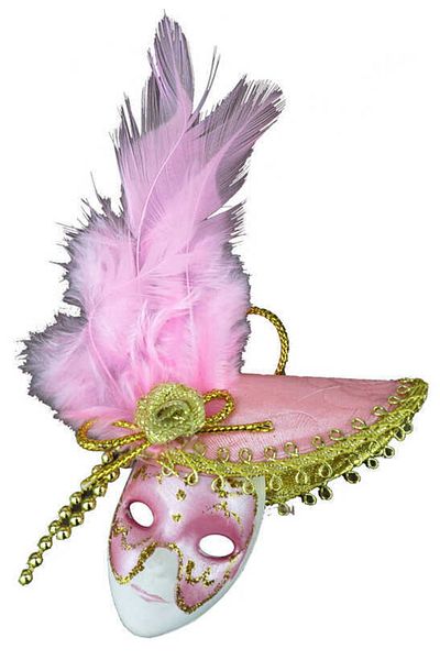 Acar Süs Mask Ceramic Fancy Pink 1 Piece
