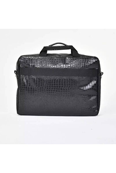 Mathilda Çantacılık 15.6'' Crocodile Paperwork Notebook Laptop Bag