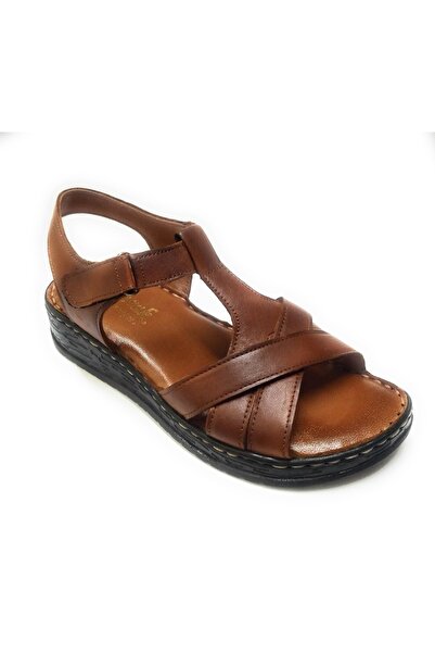 toprak صندل الأم من الجلد الطبيعي