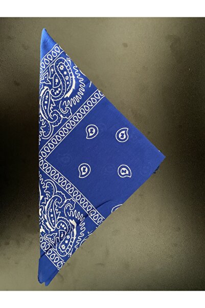 Gülerbandana by yunus güler Ethnic Pattern Bandana Saks Blue