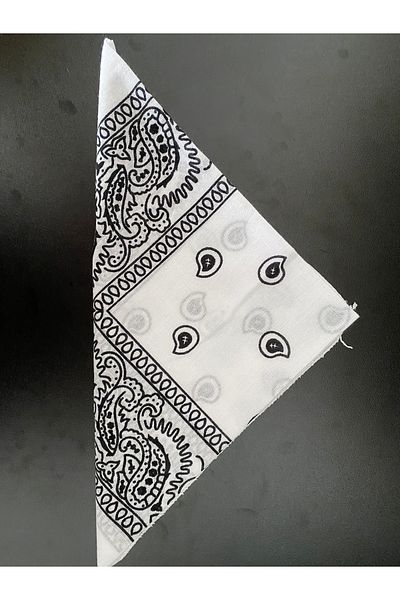 Gülerbandana by yunus güler Ethnic Pattern Bandana White