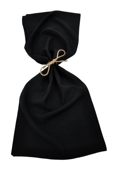 Siyane Siyah Ipeksi Aerobin Caz Şal