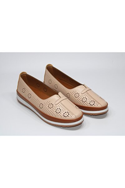 Wanetti Ortopedik Kauçuk Kaymaz Taban Bağsız Kolay Giyim Kadın Çiçek Desenli ...