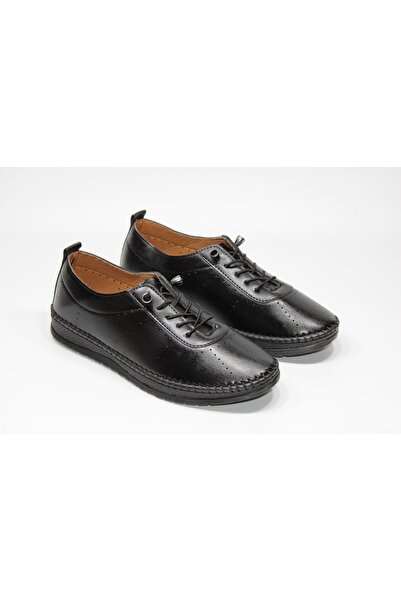 Wanetti Ortopedik Taban Lastik Bağcıklı Kolay Giyim Kadın Günlük Rahat Çarık ...