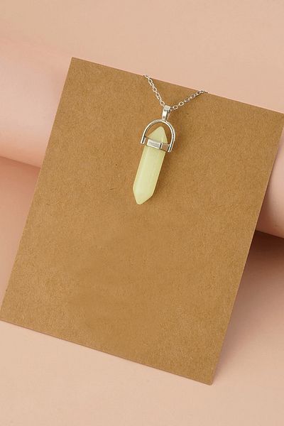 Tesbih Atölyesi Certified A Quality Natural Phosphor Stone Necklace