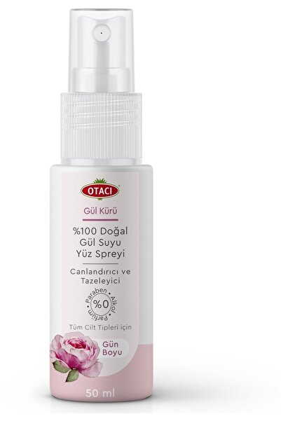 Otacı Gül Kürü Gül Suyu Yüz Spreyi 50 ml