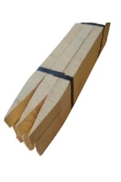 çakıcı orman ürünleri Ahşap Çıta Ucu Sivri 2cmx2cmx100cm (6 Adet)kvk22106